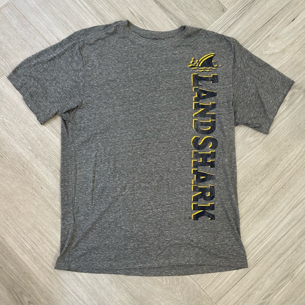 Landshark Lager Beer Grey T-Shirt Medium